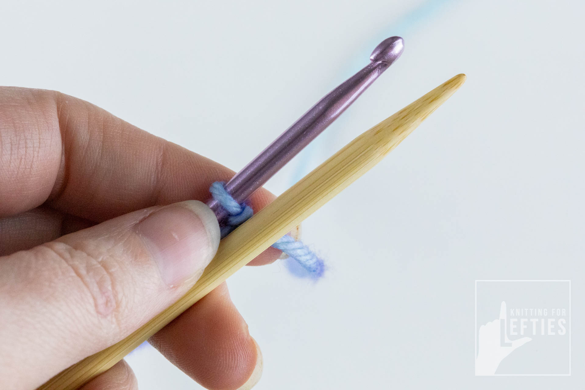 Chain Cast On Knitting For Lefties