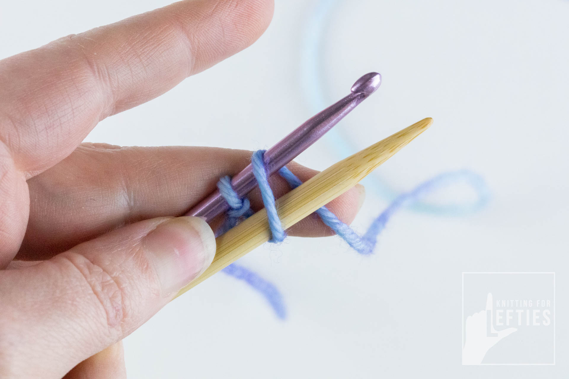 Chain Cast On Knitting For Lefties